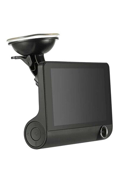 Arabest Three Lens Night Vision DVR Dash Car Camera, Wide Angle-170-Degree, HD 1080P, 4 Inches (Black)