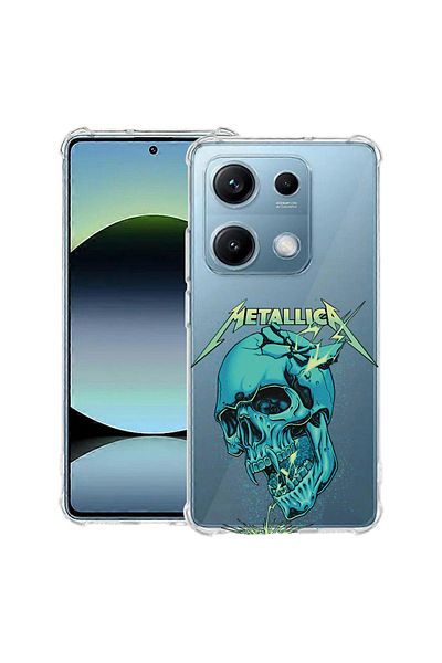 bestcase ® Anit Shock Case For Xiaomi Redmi Note 14S, Tagila Metallica, 1997762 AS 1890