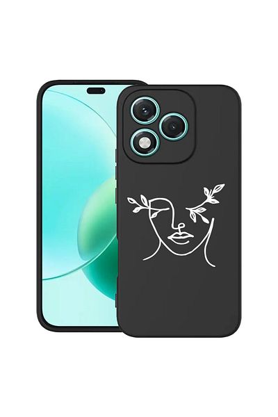 bestcase ® Slim Silicon Case For Honor 400 Lite, Woman Abstract, 2022870 B 736