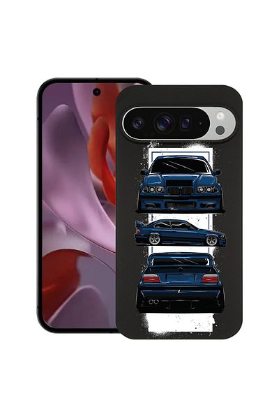 bestcase ® Slim Silicon Case For Google Pixel 10 / Pixel 10 Pro, The BMW E36, 2030992 B 1446