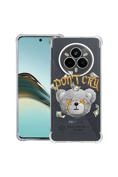 bestcase ® Anit Shock Case For Realme 14 Pro Plus, Teddy Bear Millionaire's, 1997763 AS 1552