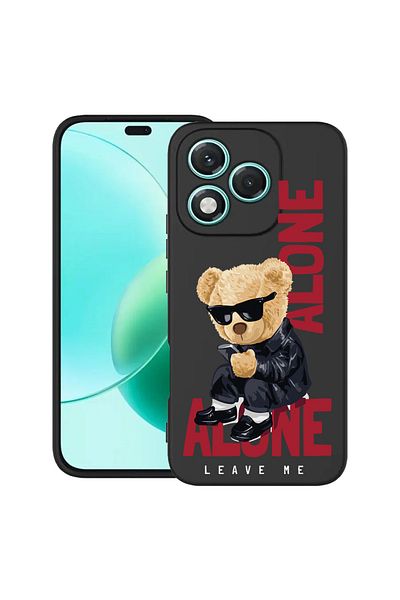bestcase ® Slim Silicon Case For Honor 400 Lite, Leave Me Alone Teddy Bear, 2022870 B 922