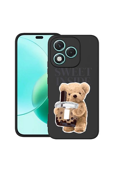 bestcase ® Slim Silicon Case For Honor 400 Lite, Teddy Bear Sweet Inside, 2022870 B 1461