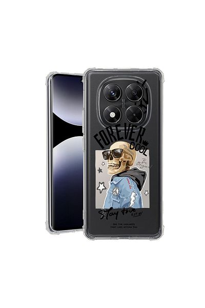 bestcase ® Anit Shock Case For Xiaomi Redmi Note 14 Pro 4G, Forever Cool Skeleton, 1997764 AS 935
