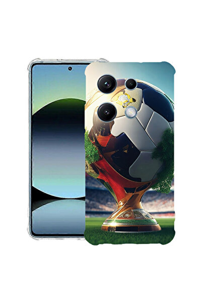 bestcase Carcasă antișoc pentru OPPO Reno 13 5G cu design trofeu Cupa Mondial...