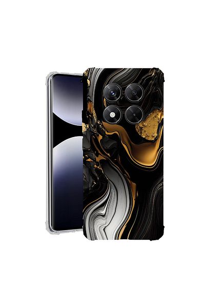 bestcase ® Anit Shock Case For Xiaomi Redmi Note 14 Pro 4G, Liquid Colors, 1997764 AS 1239