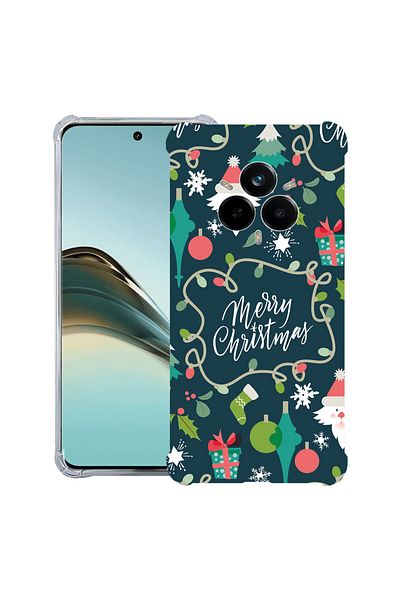 bestcase ® Anit Shock Case For Realme 14 Pro Plus, Merry Christmas, 1997763 AS 6