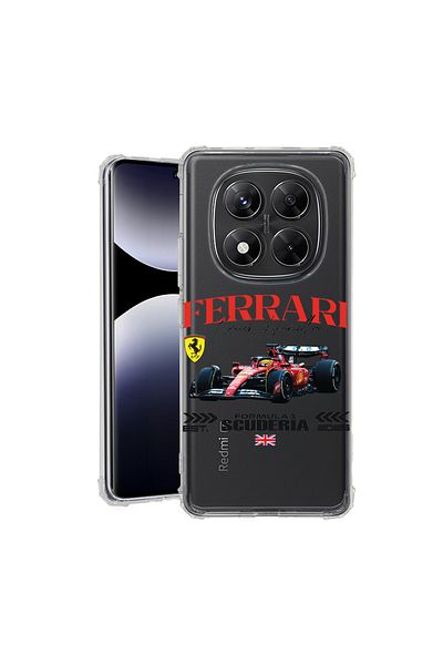 bestcase ® Anit Shock Case For Xiaomi Redmi Note 14 Pro 4G, Ferrari Scuderia, 1997764 AS 1862