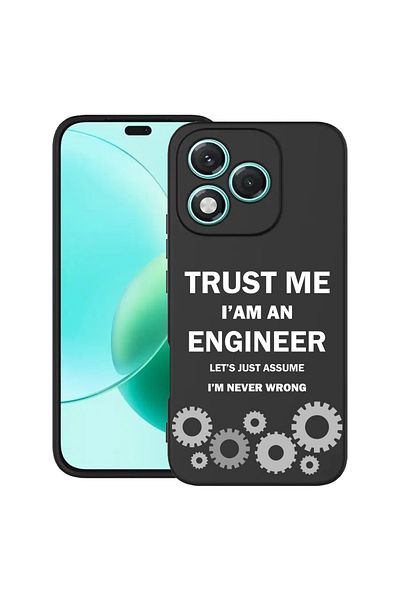 bestcase ® Slim Silicon Case For Honor 400 Lite, Trust me, 2022870 B 1841