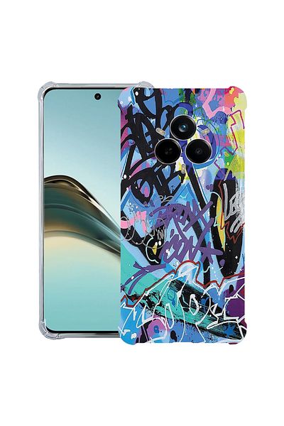 bestcase ® Anit Shock Case For Realme 14 Pro Plus, Graffiti, 1997763 AS 1184