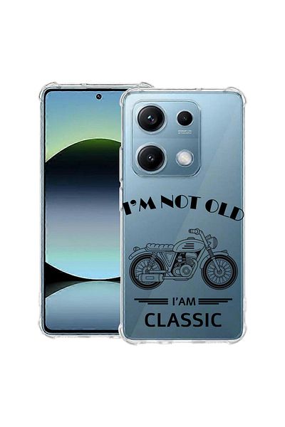 bestcase ® Anit Shock Case For Xiaomi Redmi Note 14S, I'm Not Old I'm Classic, 1997762 AS 1866