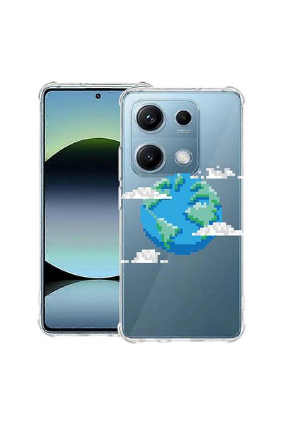 bestcase ® Anit Shock Case For Xiaomi Redmi Note 14S, Minecraft Earth, 1997762 AS 1683