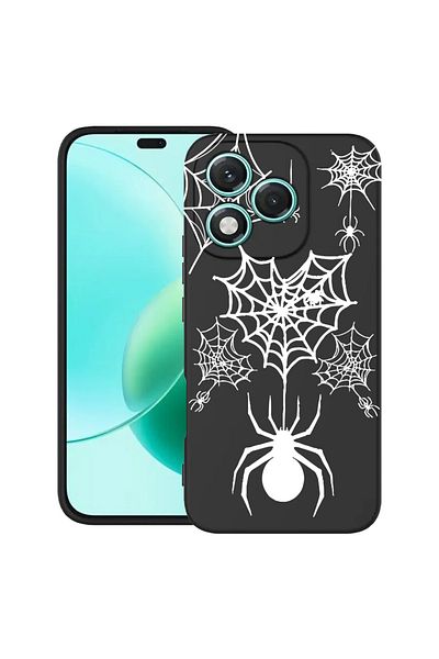 bestcase ® Slim Silicon Case For Honor 400 Lite, Spider Web, 2022870 B 1036