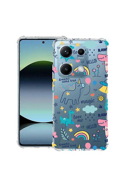 bestcase ® Anit Shock Case For Xiaomi Redmi Note 14S, Unicorn - Dreams Comes True, 1997762 AS 759