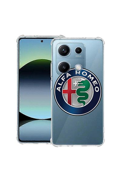 bestcase ® Anit Shock Case For Xiaomi Redmi Note 14S, Alfa Romeo, 1997762 AS 1755