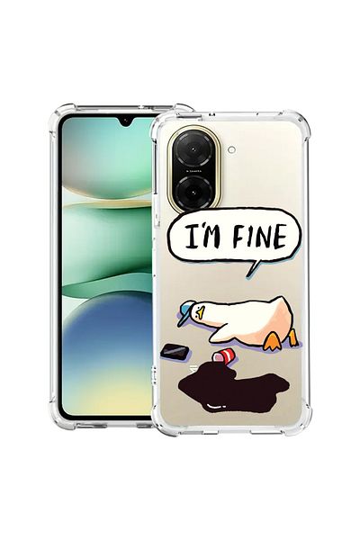 bestcase ® Anit Shock Case For Xiaomi Redmi A5, Duck Life - I'm Fine, 2030996 AS 963