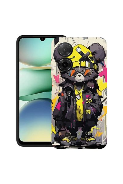 bestcase ® Slim Silicon Case For Xiaomi Redmi A5, Teddy Bear Pastel colors, 2030991 B 1465