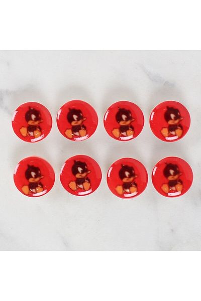 MBB ETİCARET Loren Crafts 8-Piece Duck Button - 1207