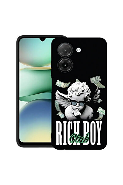 bestcase ® Carcasă subțire din silicon pentru Xiaomi Redmi A5, Rich Boy Club,...