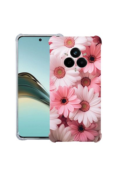 bestcase ® Anit Shock Case For Realme 14 Pro Plus, Pink Daisy, 1997763 AS 1144