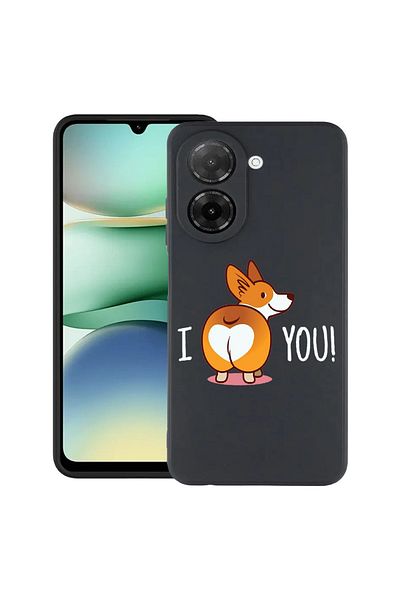 bestcase ® Slim Silicon Case For Xiaomi Redmi A5, Sweet doggy Emoji, 2030991 B 593
