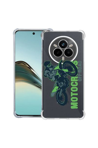 bestcase ® Carcasă Anit Shock pentru Realme 14 Pro Plus, Motocross, 1997763 A...