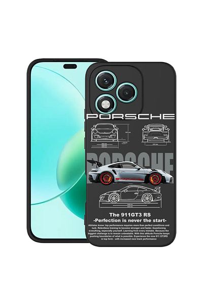 bestcase ® Slim Silicon Case For Honor 400 Lite, Porsche, 2022870 B 1883