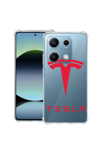 bestcase ® Anit Shock Case For Xiaomi Redmi Note 14S, Tesla Red, 1997762 AS 1711