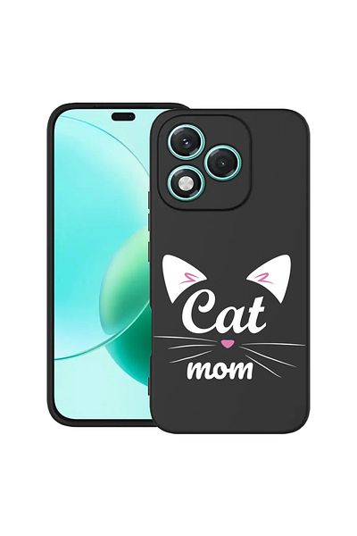 bestcase ® Slim Silicon Case For Honor 400 Lite, Cat Mom, 2022870 B 1850