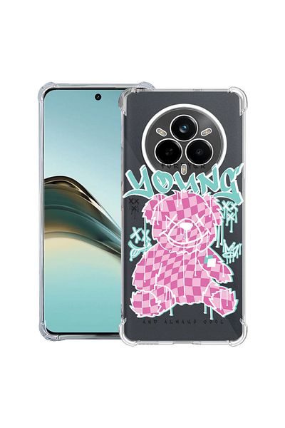 bestcase ® Anit Shock Case For Realme 14 Pro Plus, Teddy Bear Forever Young , 1997763 AS 1566