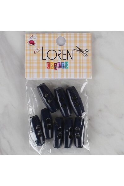 MBB ETİCARET Loren Crafts Navy 8 Shepherds Button - 55