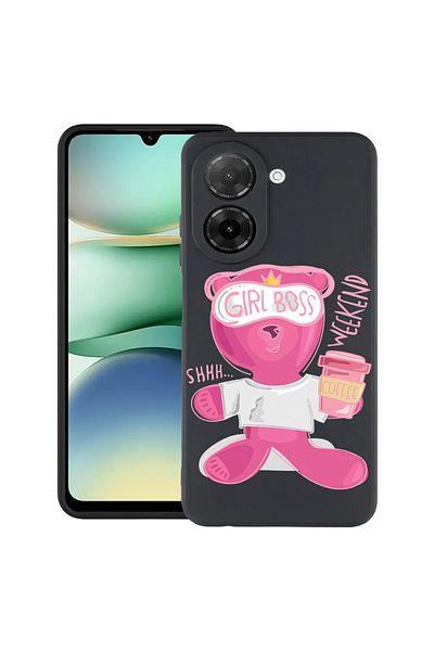 bestcase ® Slim Silicon Case For Xiaomi Redmi A5, Teddy Bear - Gril Boss, 2030991 B 1569