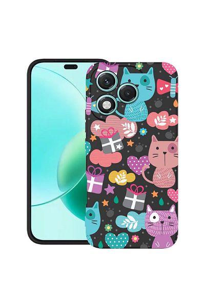 bestcase ® Slim Silicon Case For Honor 400 Lite, Lovely Cat, 2022870 B 41