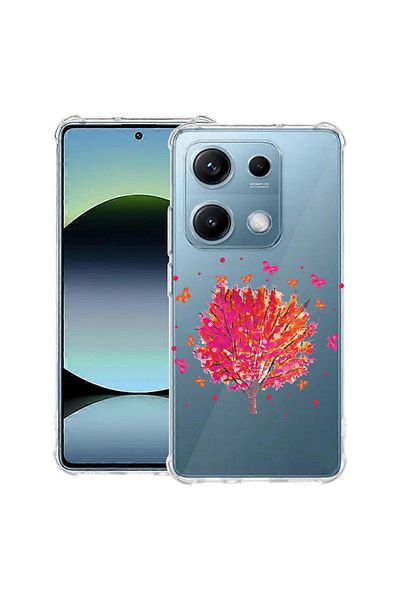 bestcase ® Anit Shock Case For Xiaomi Redmi Note 14S, Butterflies Tree, 1997762 AS 1846
