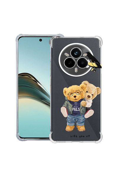 bestcase ® Anit Shock Case For Realme 14 Pro Plus, Teddy Bear Lift me up, 1997763 AS 933