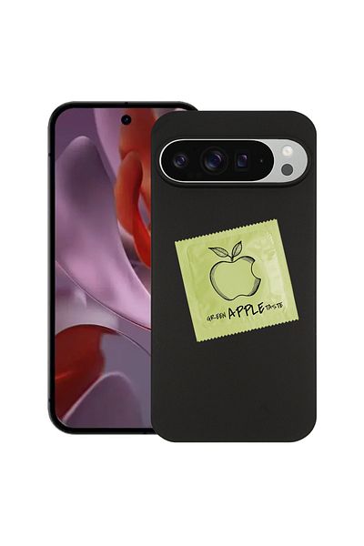 bestcase ® Slim Silicon Case For Google Pixel 10 / Pixel 10 Pro, Apple taste green, 2030992 B 1455