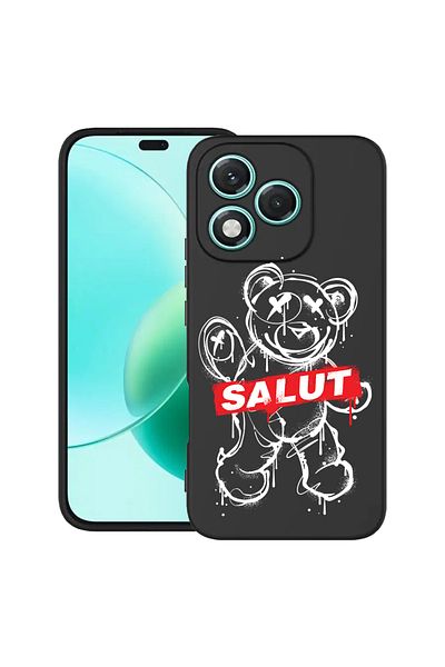 bestcase ® Slim Silicon Case For Honor 400 Lite, Teddy Bear Salut, 2022870 B 1548