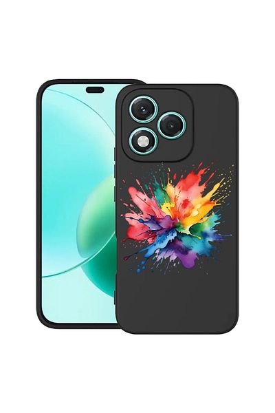 bestcase ® Slim Silicon Case For Honor 400 Lite, Color Splash, 2022870 B 1598
