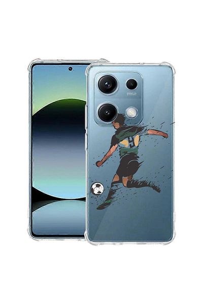 bestcase ® Anit Shock Case For Xiaomi Redmi Note 14S, Football, 1997762 AS 782