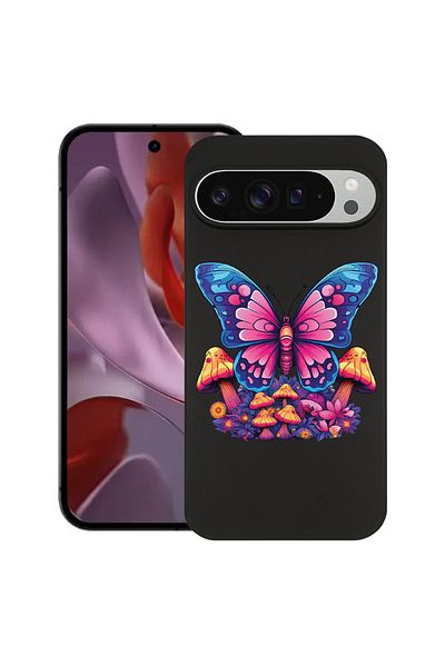 bestcase ® Slim Silicon Case For Google Pixel 10 Pro XL, Dream Colors - Butterfly , 2036426 B 1573