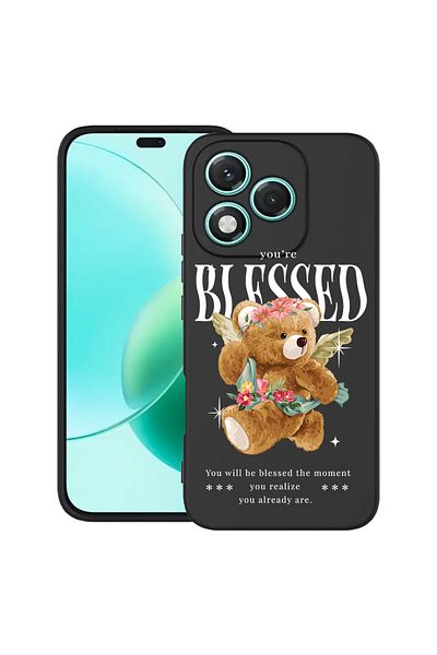 bestcase ® Slim Silicon Case For Honor 400 Lite, Teddy Bear Blessed, 2022870 B 1561