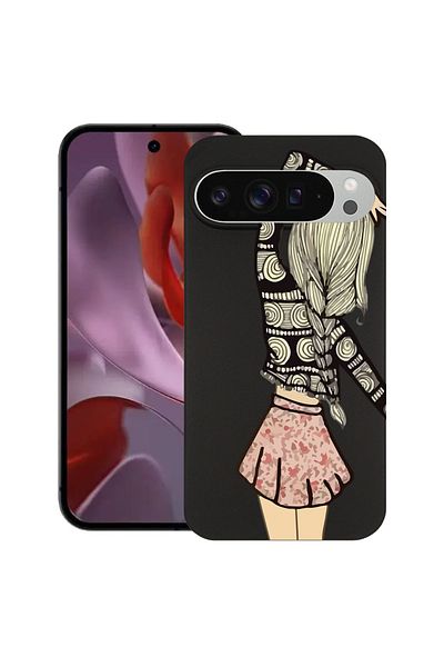 bestcase ® Slim Silicon Case For Google Pixel 10 / Pixel 10 Pro, Girl Friend, 2030992 B 188