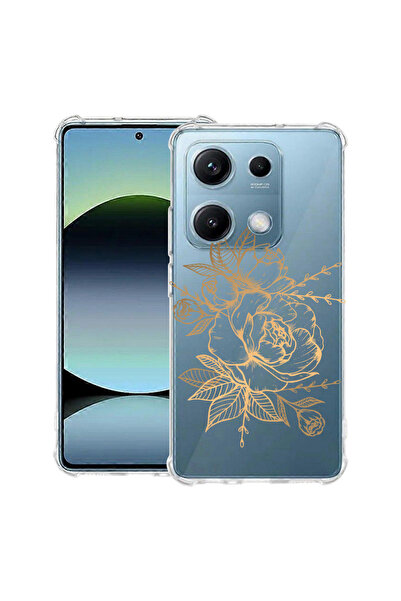 bestcase Husă anti-șoc pentru OPPO A6 Pro, cu Design Golden Rose, 2099996 AS 989