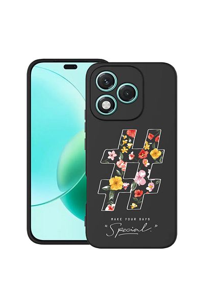 bestcase ® Slim Silicon Case For Honor 400 Lite, Hashtag, 2022870 B 1805