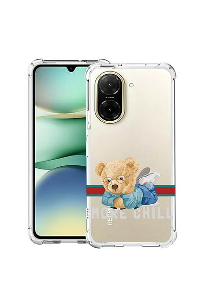 bestcase ® Anit Shock Case For Xiaomi Redmi A5, More Chill Teddy Bear, 2030996 AS 1822