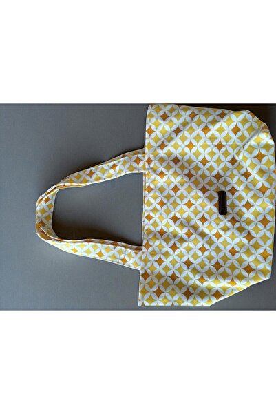 baginmuse Plaj Ve Günlük Kullanıma Uygun Geniş Ve Içi Cepli Keten Çanta