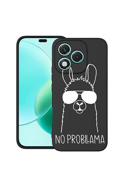 bestcase ® Slim Silicon Case For Honor 400 Lite, No Prob LLama, 2022870 B 1819
