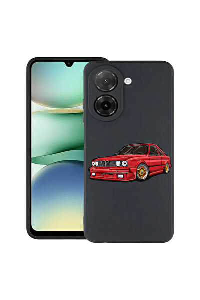 bestcase ® Husă subțire din silicon pentru Xiaomi Redmi A5, Mașină clasică, 2...
