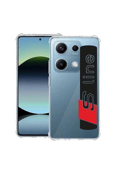 bestcase ® Anit Shock Case For Xiaomi Redmi Note 14S, Audi S Line, 1997762 AS 1757