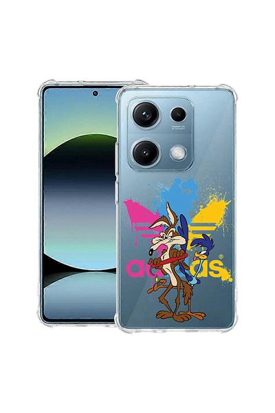 bestcase ® Anit Shock Case For Xiaomi Redmi Note 14S, Road Runner Bip Bip, 1997762 AS 1837